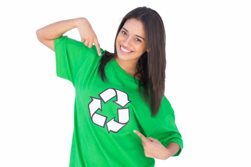 Secure electronic waste disposal during office clearance